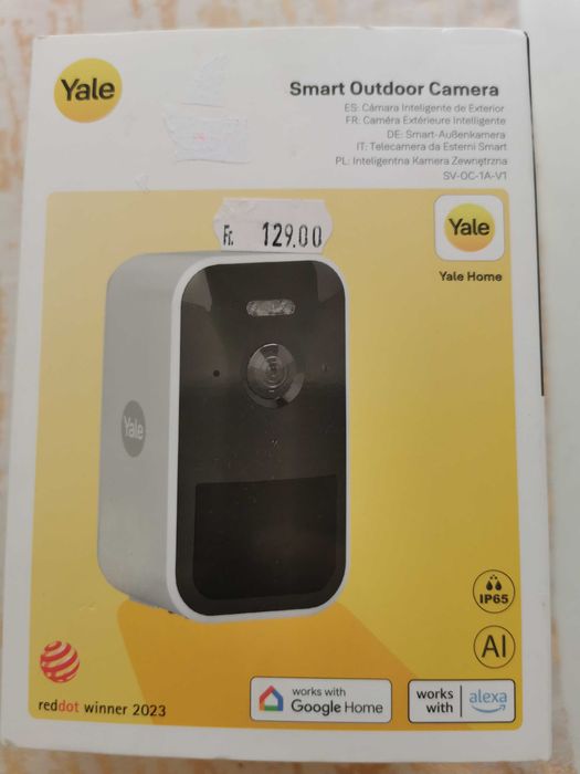 Camera de exterior Yale Linus