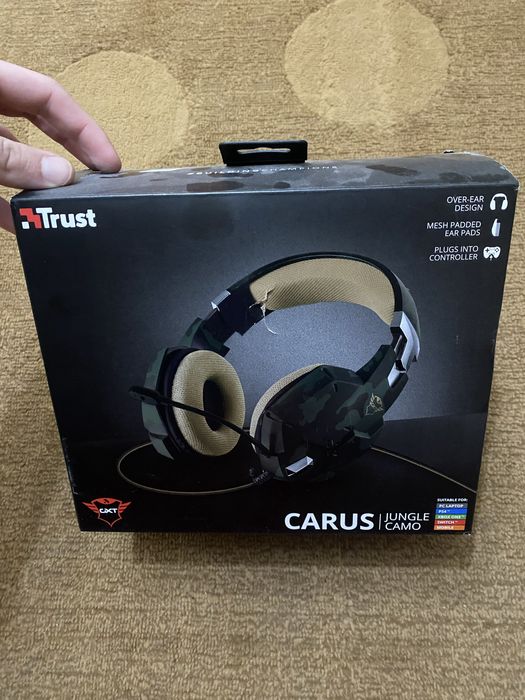 Слушалки Trust Gxt carus