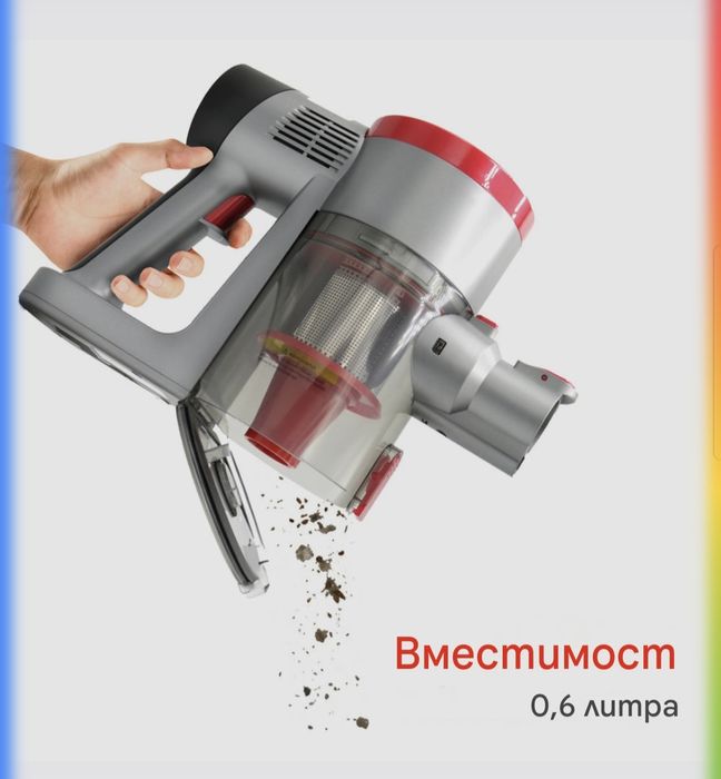 Безжична прахосмукачка Sifuplex VSF13,250W ,0.6л,2200mha батерия,17000па мощност на засмукане