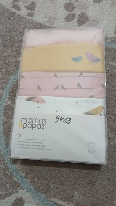 Боди мамас папас новый