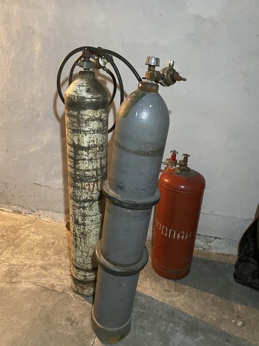 Ацетилен, Аргон балоны