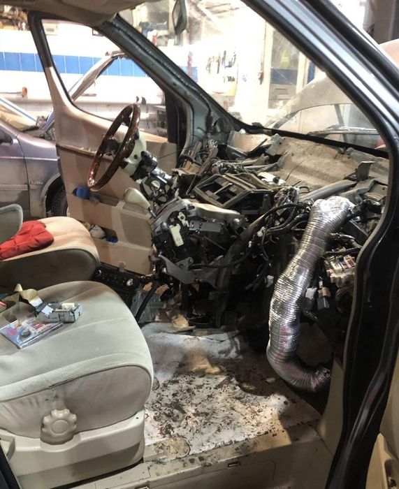 Замена радиатора