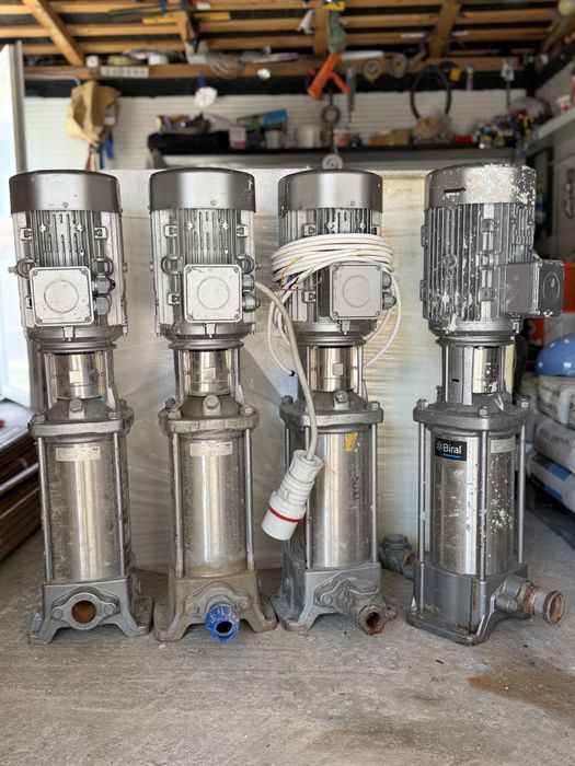 Pompe centrifuge verticale multietajate BIRAL