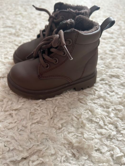 Ghete copii maro unisex stare foarte buna