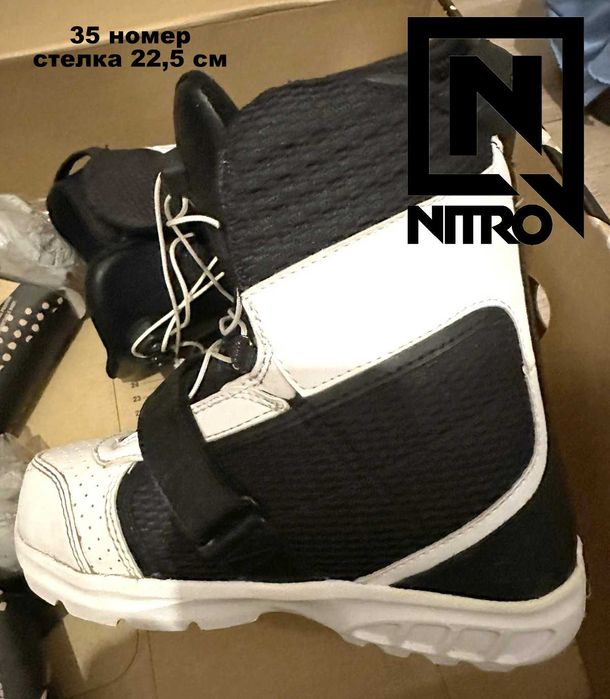 Сноуборд обувки NITRO. 40 и 35 номер