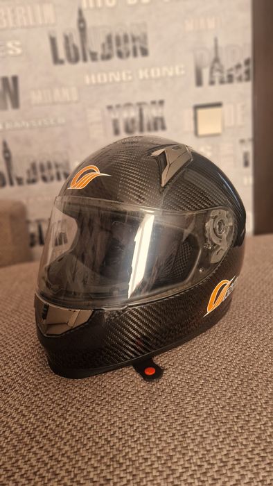 Карбоновый шлем RidingTribe