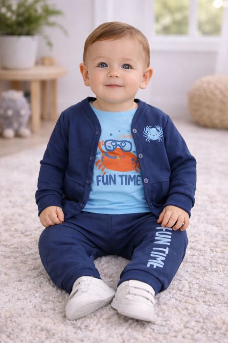 Комплекты с длинным рукавом на мальчика и девочку