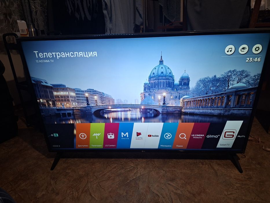 Телевизор смарт LG 49UJ630V
