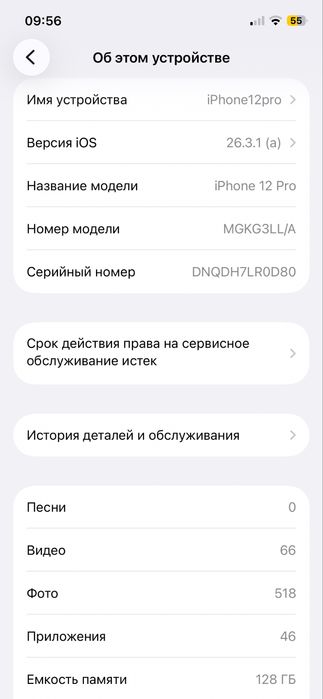 Iphone 12 pro ideal holatda