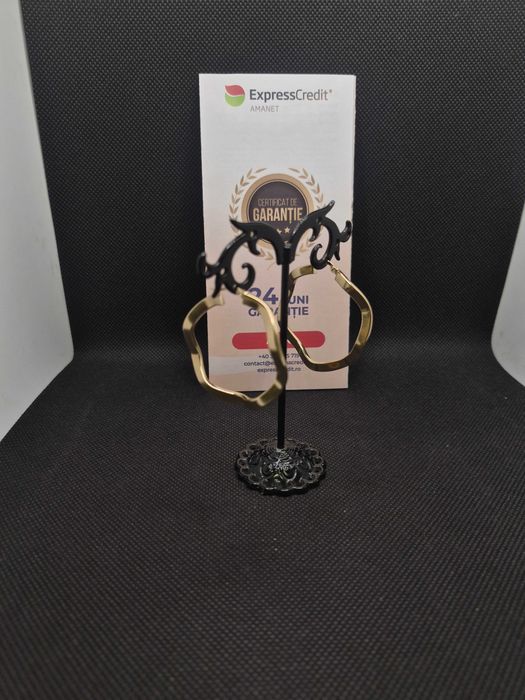 Cercei aur 14K 5.39g (50636 Ag11 Piata Nicolina) Garantie 2 ani!
