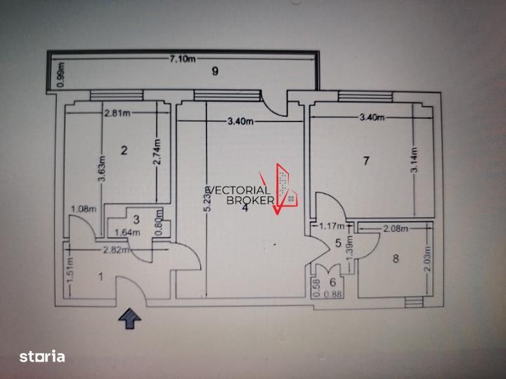 Apartament 2 camere zona Iancului