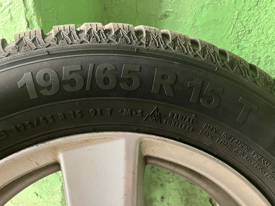 Зимни гуми с джанти 15”