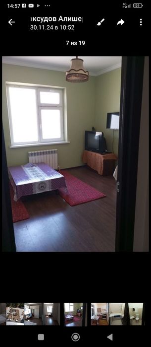 Олмазор, корасарой 2 хона 3 хона килинган