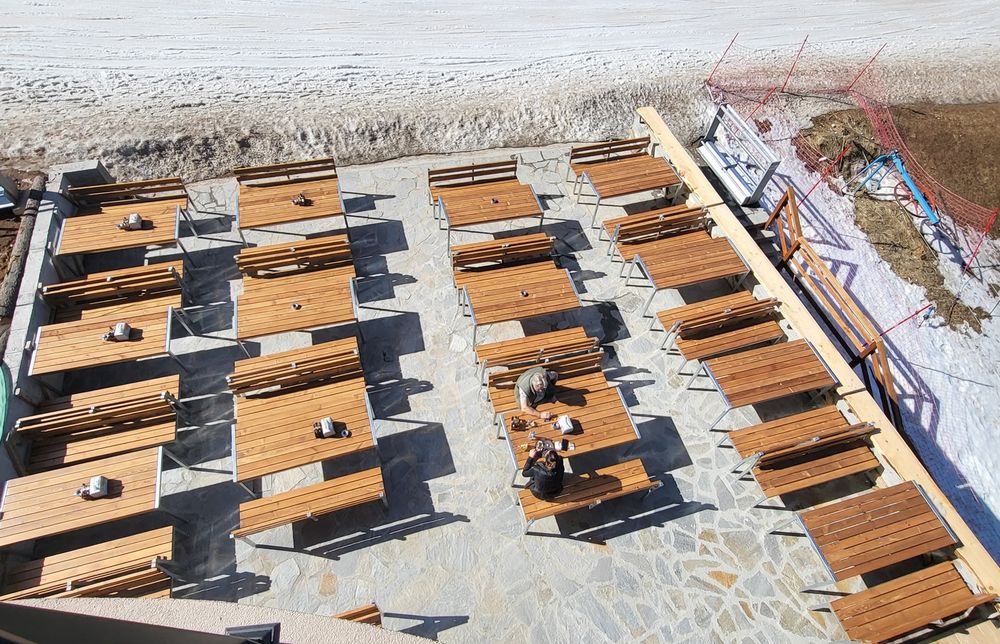 Комплект маса с пейки