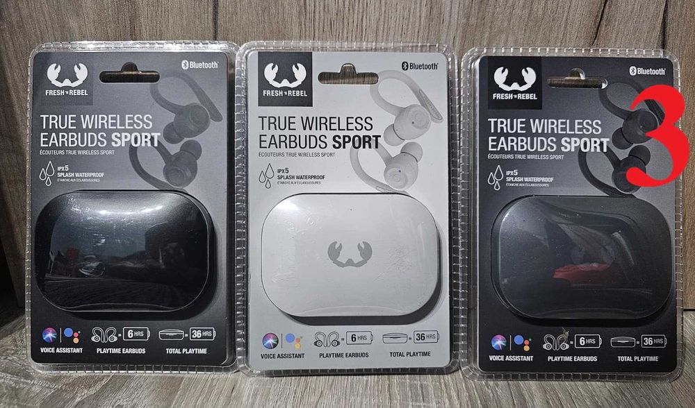 Căști Bluetooth Wireless Fresh & Rebel Hybrid ANC sigilate diverse modele culori roz damă