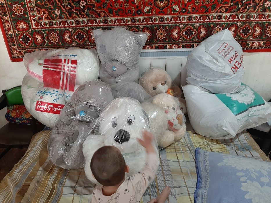 Myaxki igrushkala hammasi yengi bemalol osela boladi