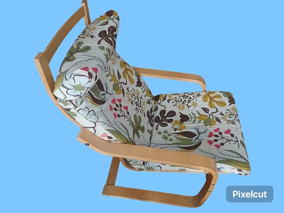 Scaun cu saltea lemn curbat