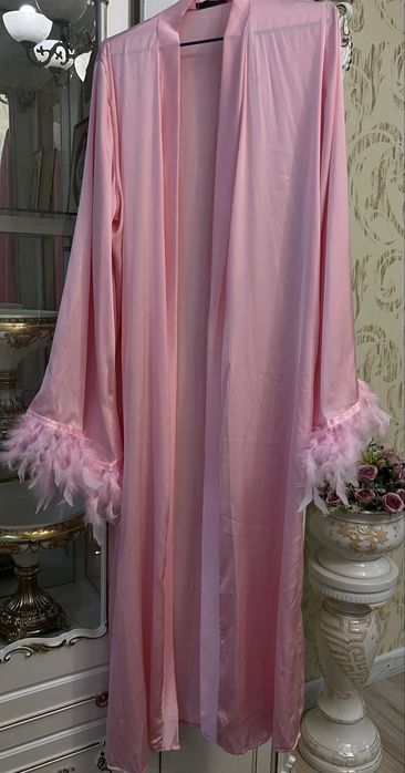 Халат атласной,атлас премиум качество,не путаете