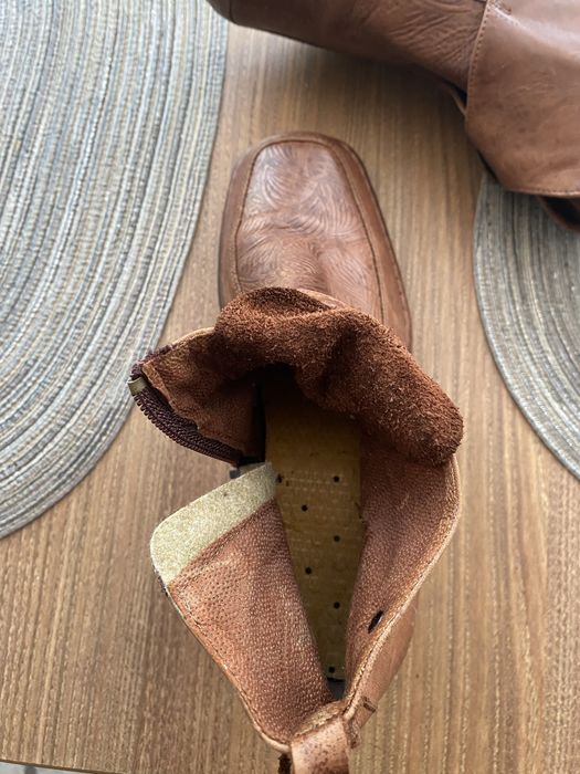 Botine piele naturala