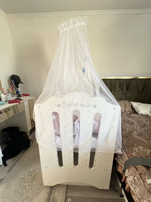 Манеж-качалка в полном комплекте