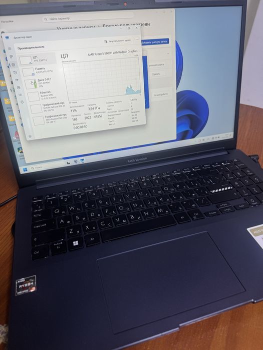 Asus Vivobook RTX 3050 16 озу