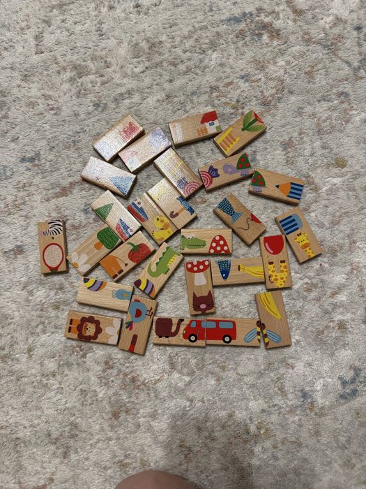 Домино из дерева