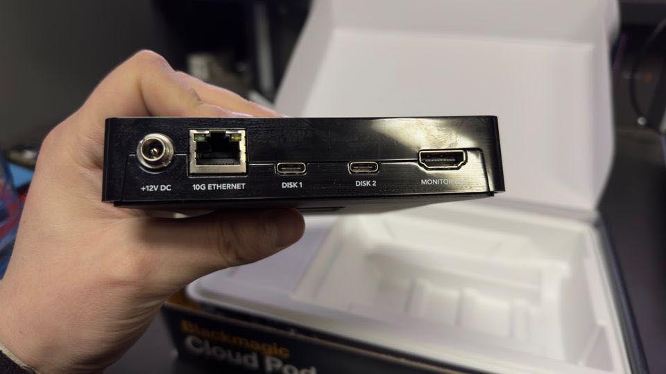 Blackmagic Cloud Pod - Спешно
