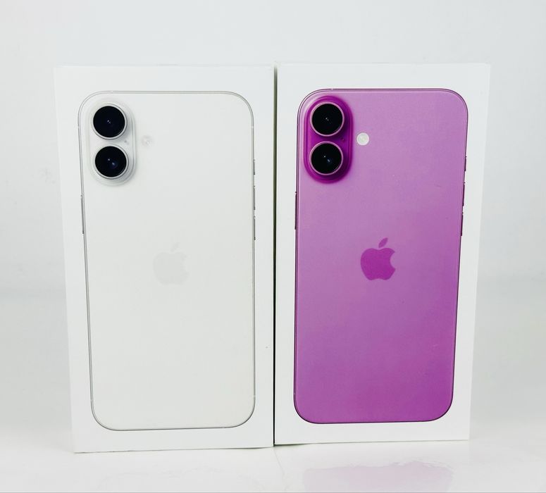 НОВ! Apple iPhone 16 Plus 256GB White Гаранция!