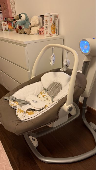 Leagan si balansoar rotativ Joie Serina 2 in 1