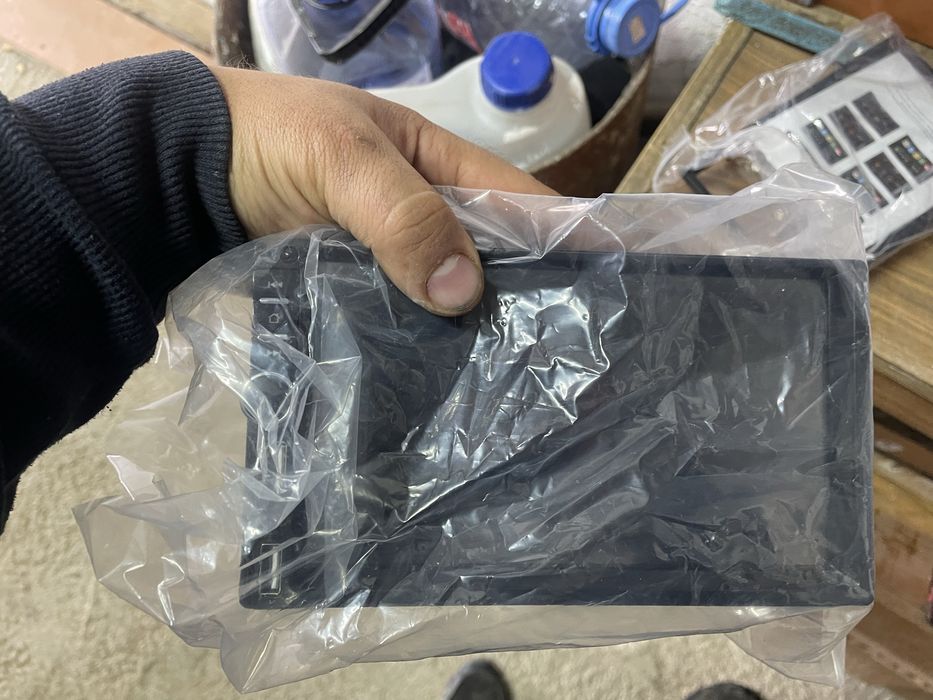 Магнитола и колонку лодка бу.