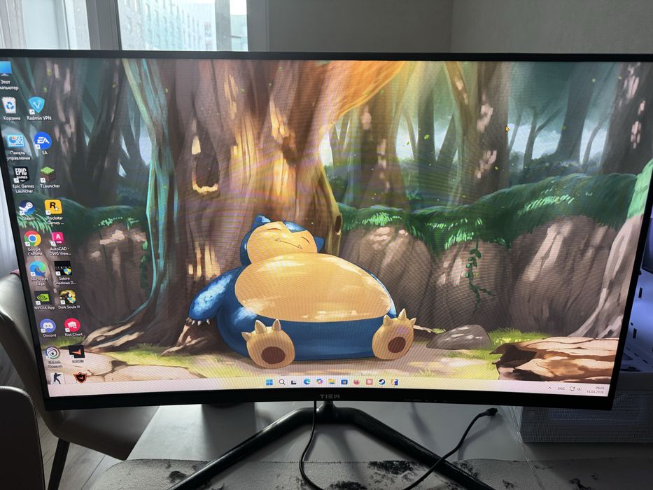 Монитор 165 гц 31.5 дюйма изогнутый