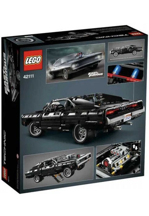LEGO ORIGINAL Technic - Dom's Dodge Charger 42111 - 1077 piese