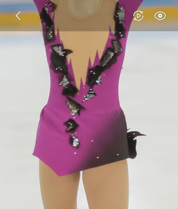 Платье для фигурного катания