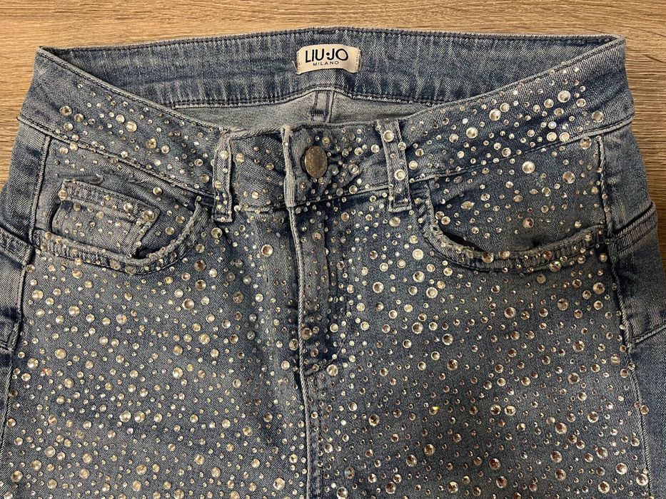 Дънки с камъни Liu Jo