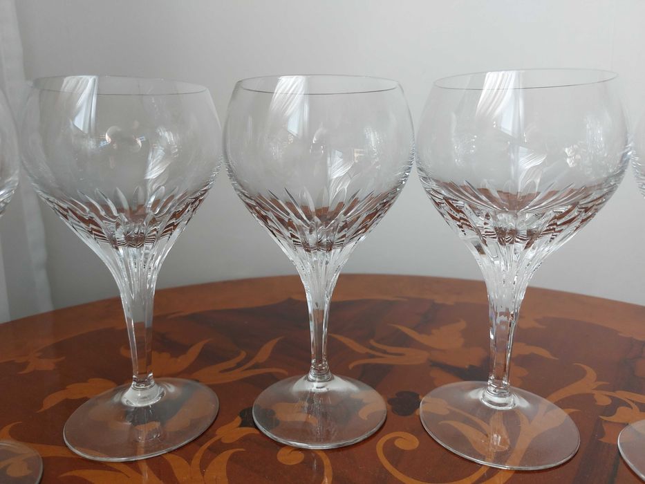 Set 7 pahare cristal vin nefolosite