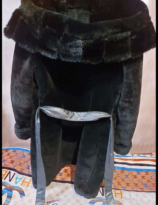 Шуба мутоновая натуральная