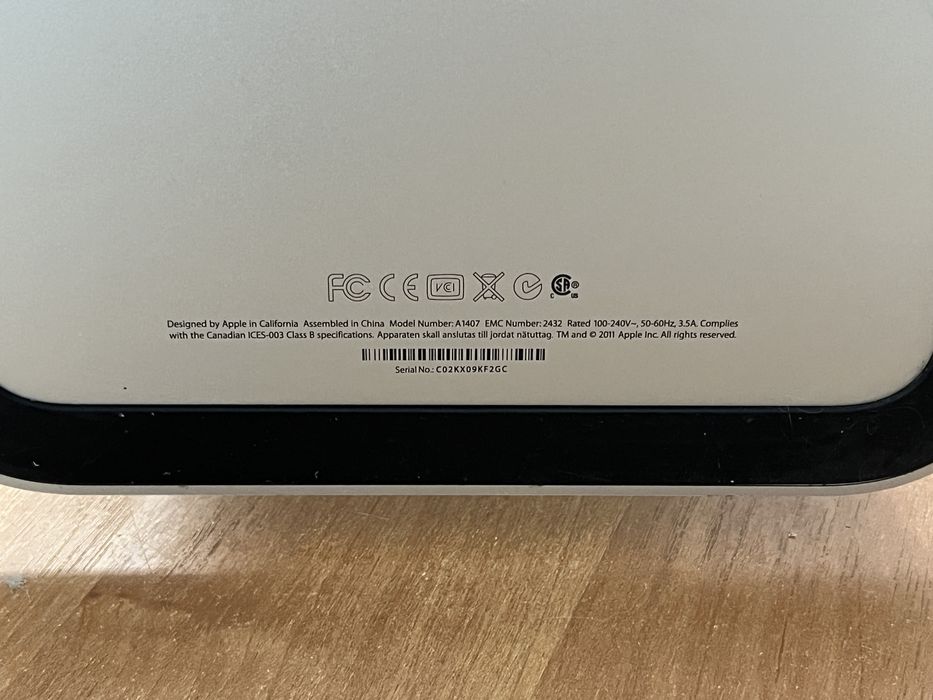 Apple Thunderbolt Display 27"