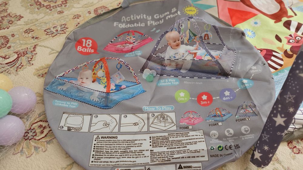 Детский  коврик  0+ месяцев