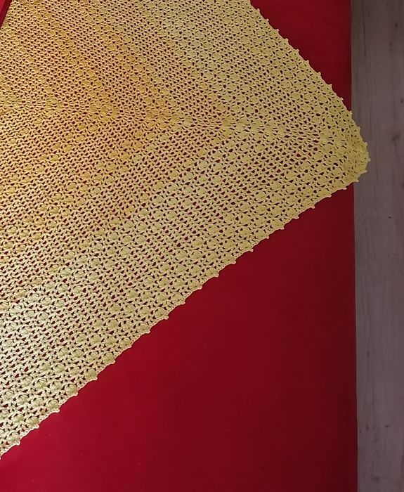 Плетен летен шал