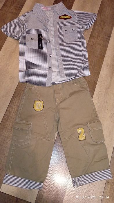 Детские рубашки на мальчика