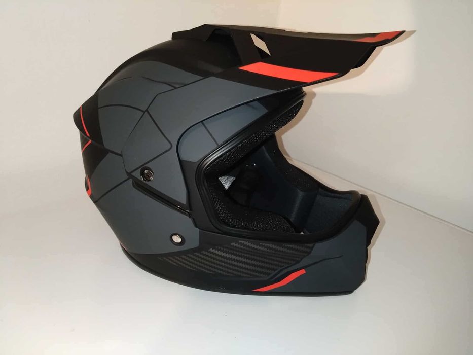 Casca moto off road/atv/enduro+ochelari cadou