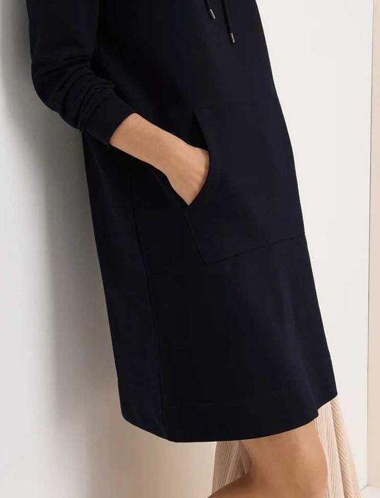 Спортна рокля тип суитшърт с висока яка, р-р S-M