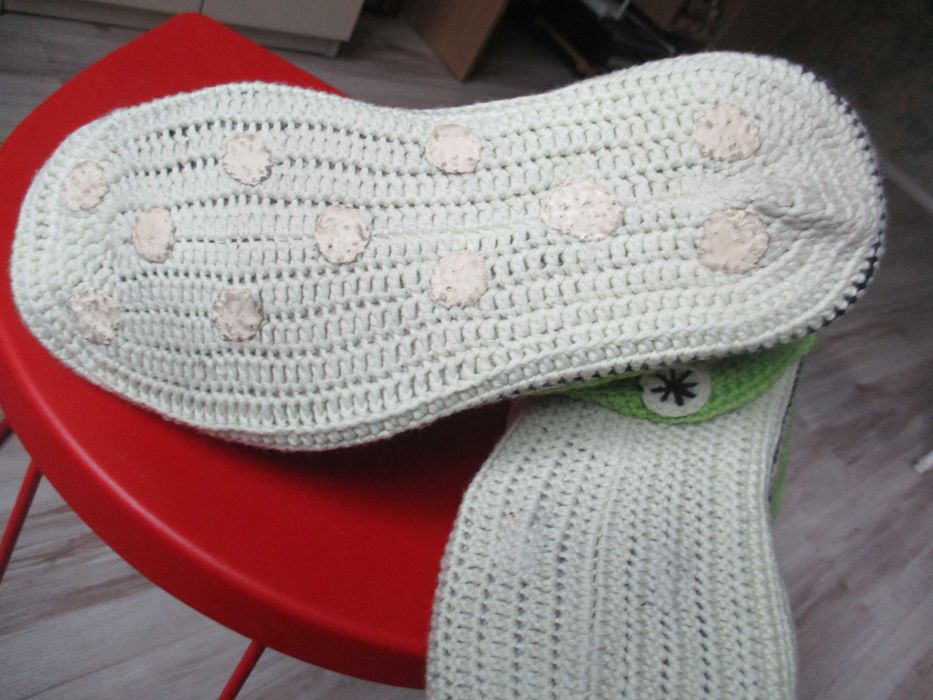 Оригинални терлици "маратонки" от памучна прежда