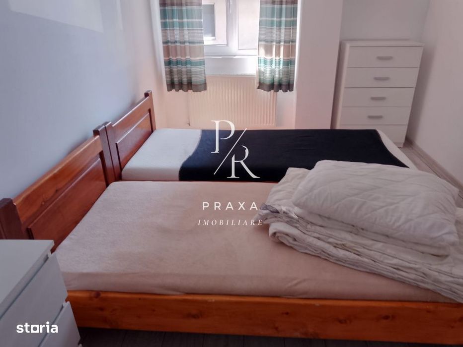 Apartament 2 camere de inchiriat, mobilat utilat, parcare, zona VIVO!