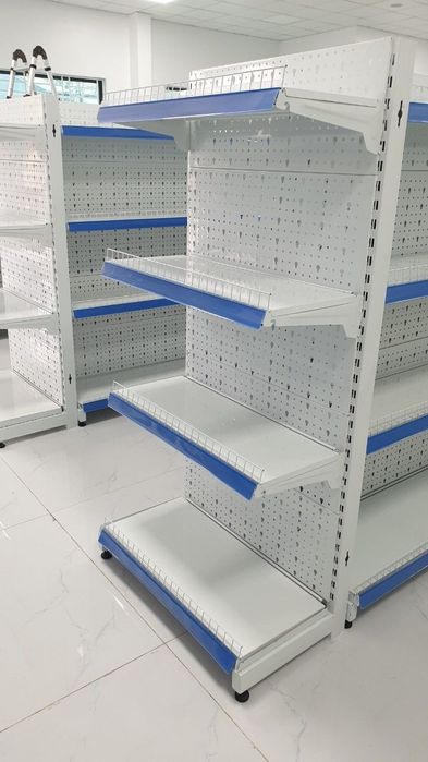 Торговое оборудование стеллаж витрина витринный полка для магазина