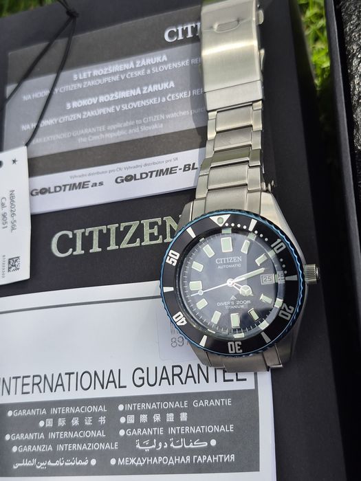 Citizen Promaster Fujitsubo Automatic Diver Ediție Limitată NB 6026-56L.