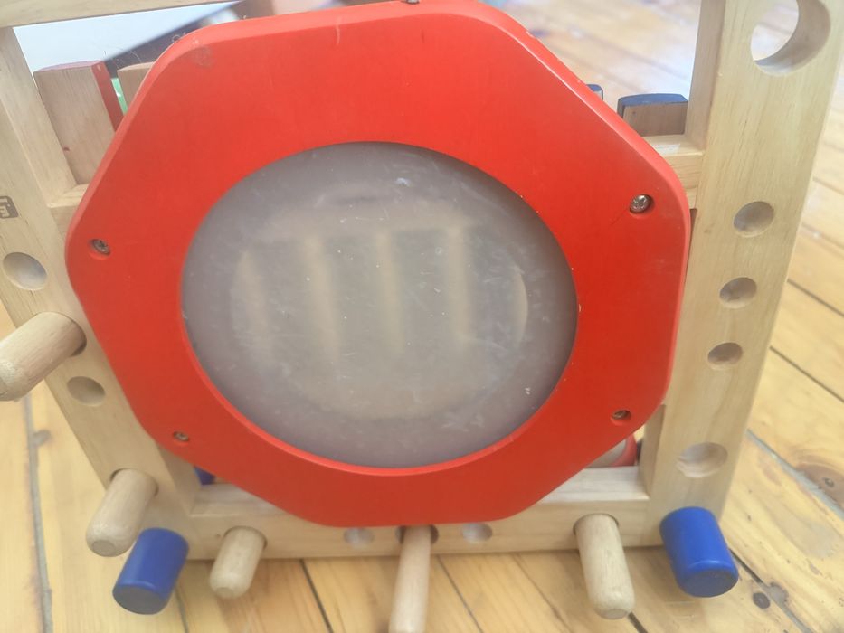 Детска дървена музикална играчка интерактивна