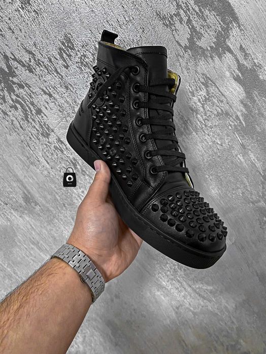 Louboutin High Spike Piele Eco/Catifea Livrare cu Verificare