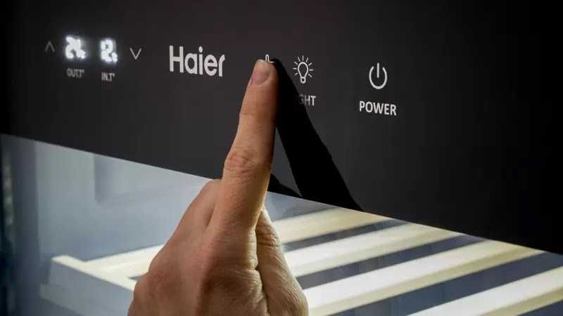 НОВ! Двузонов охладител за вино HAIER HWS 79 GDG
