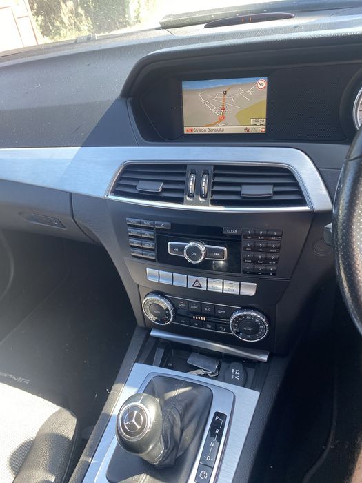 Navigatie completa unitate si display mercedes w204 c204 facelift 2012